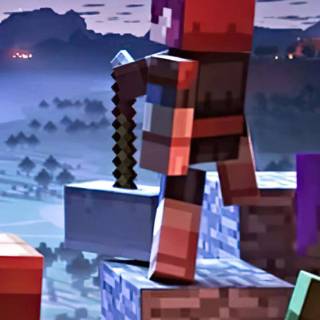 Minecraft Dungeons iPhone wallpaper
