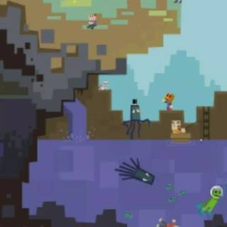 Minecraft Dungeons iPhone wallpaper