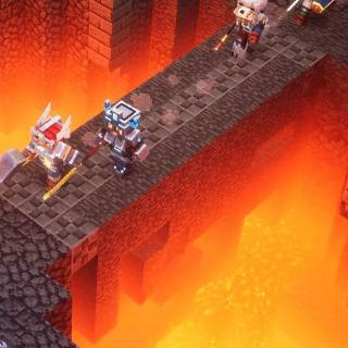 Minecraft Dungeons iPhone wallpaper