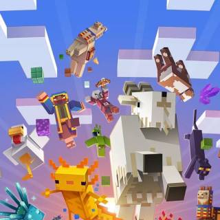 Minecraft Dungeons iPhone wallpaper