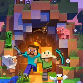 Minecraft Dungeons iPhone wallpaper