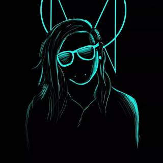 Skrillex iPhone wallpaper