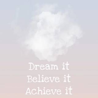 iPhone believe wallpaper