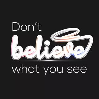 iPhone believe wallpaper