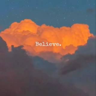 iPhone believe wallpaper