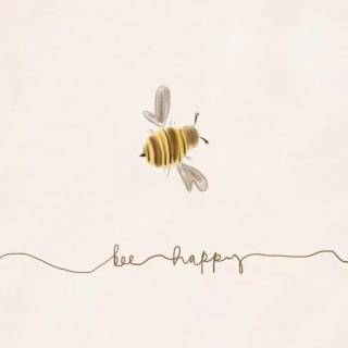 iPhone bee wallpaper