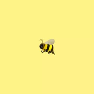 iPhone bee wallpaper