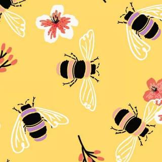 iPhone bee wallpaper