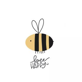 iPhone bee wallpaper