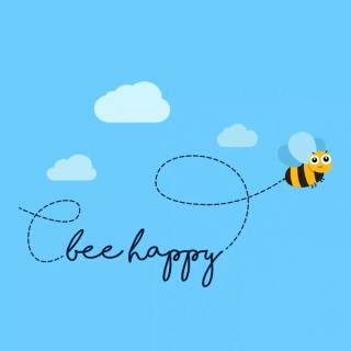 iPhone bee wallpaper