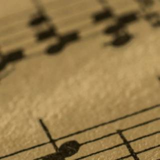 Music notes iPhone wallpaper