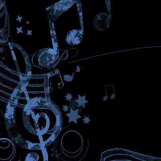Music notes iPhone wallpaper