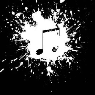 Music notes iPhone wallpaper