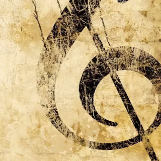 Music notes iPhone wallpaper