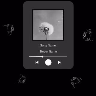 Music notes iPhone wallpaper