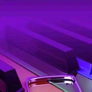 Music notes iPhone wallpaper