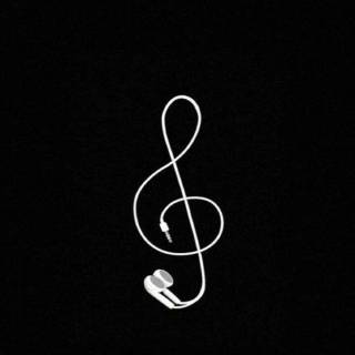 Music notes iPhone wallpaper