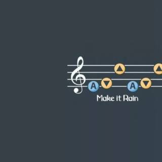 Music notes iPhone wallpaper