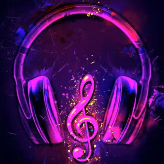 Music notes iPhone wallpaper