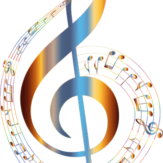 Music notes iPhone wallpaper