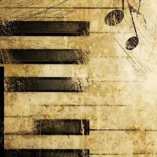 Music notes iPhone wallpaper
