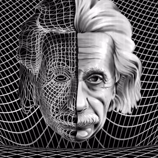 Albert Einstein iPhone wallpaper