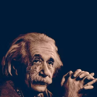 Albert Einstein iPhone wallpaper