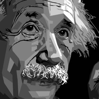 Albert Einstein iPhone wallpaper