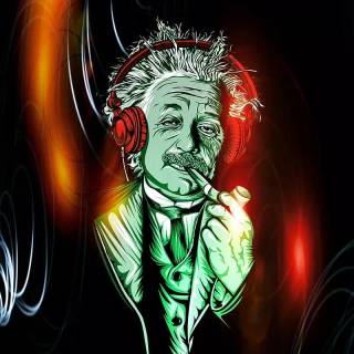 Albert Einstein iPhone wallpaper