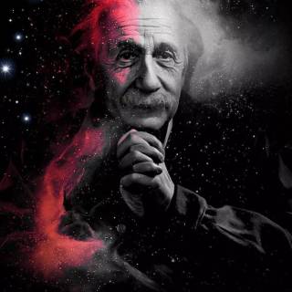Albert Einstein iPhone wallpaper