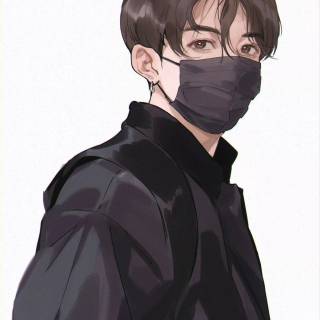 BTS anime phone wallpaper