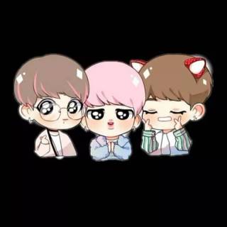 BTS anime phone wallpaper