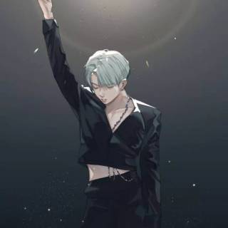 BTS anime phone wallpaper