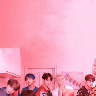 BTS anime phone wallpaper