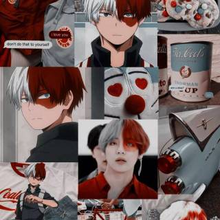 BTS anime phone wallpaper