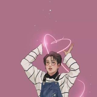 BTS anime phone wallpaper