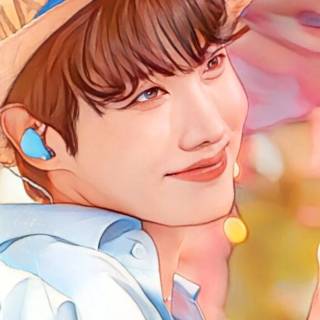 BTS anime phone wallpaper