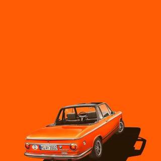 Retro car iPhone wallpaper