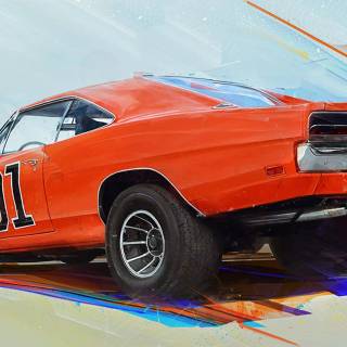 Old car iPhone wallpaper