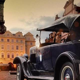 Old car iPhone wallpaper