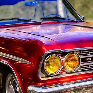 Old car iPhone wallpaper