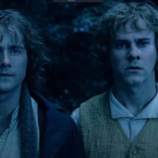 Merry and Pippin wallpaper