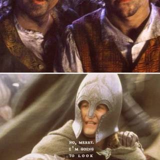 Merry and Pippin wallpaper