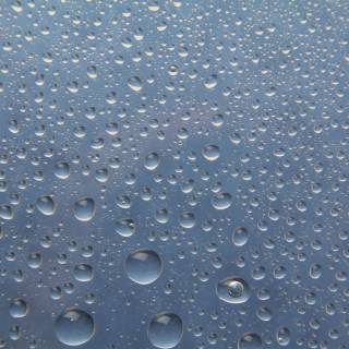 Water on glass wallpaper