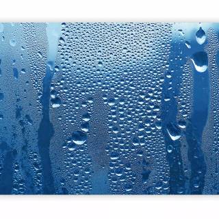 Water on glass wallpaper