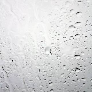 Water on glass wallpaper