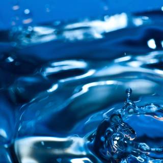 Water on glass wallpaper