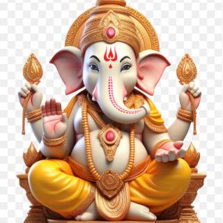 Ganesha cartoon wallpaper