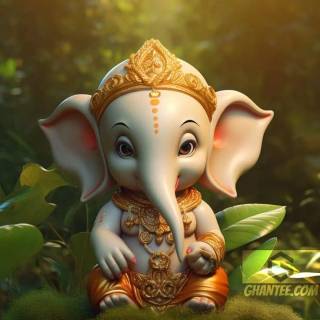 Ganesha cartoon wallpaper