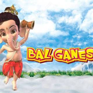 Ganesha cartoon wallpaper